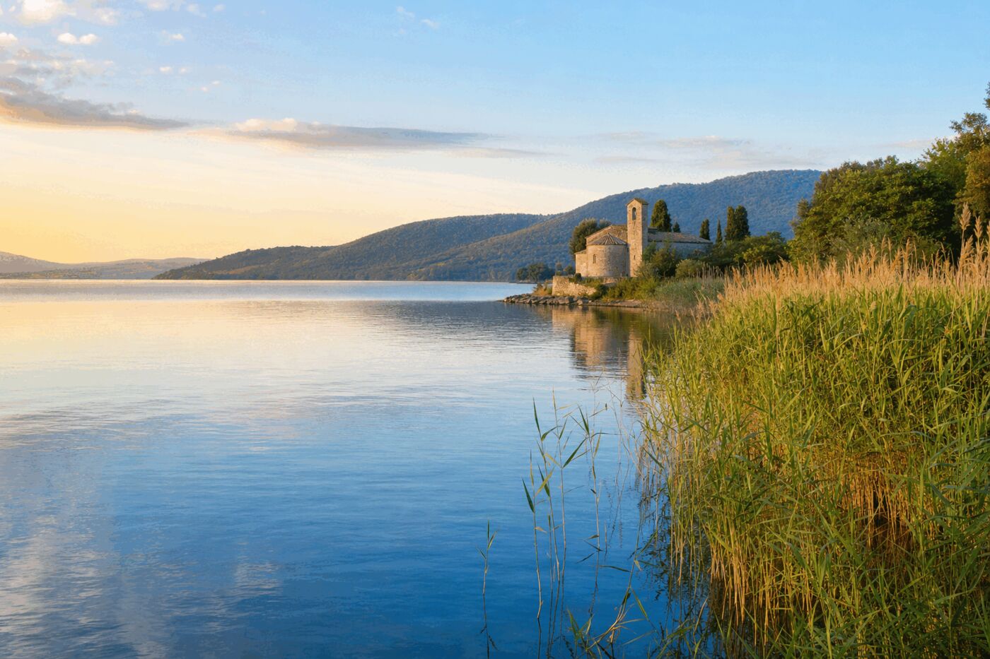 Il Lago di Bolsena, il più grande lago vulcanico d’Europa